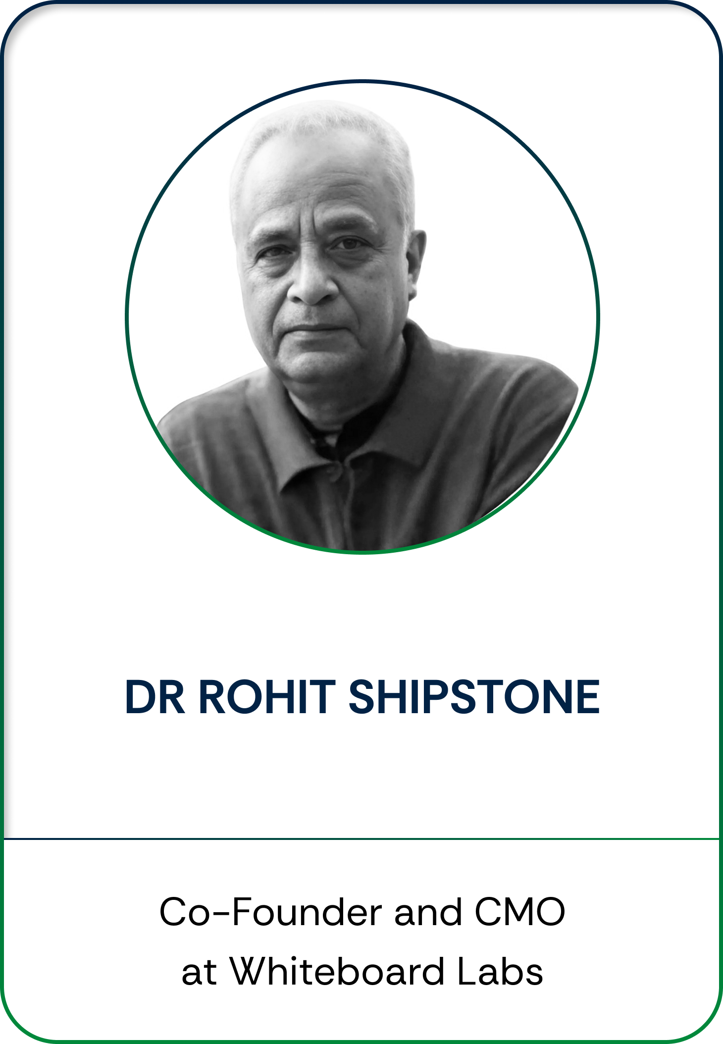 Dr Rohit Shipstone